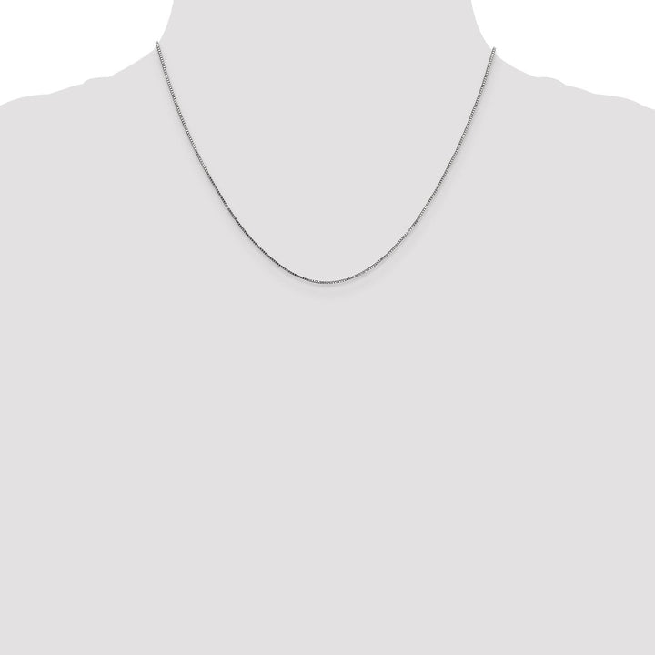 Gold 0.8mm Box Chain, 18" - Chain - Design Jewellers Edmonton