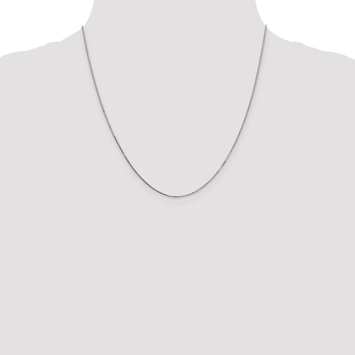 Gold 0.8mm Box Chain, 20" - Chain - Design Jewellers Edmonton