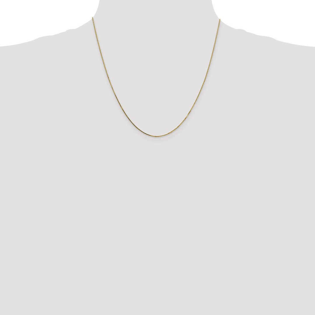 Gold 0.8mm Box Chain, 20