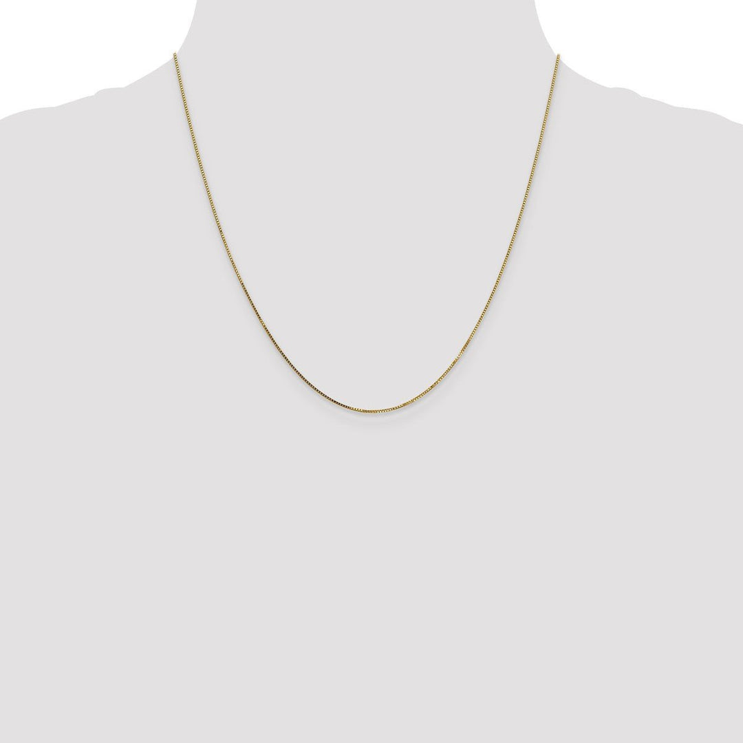 Gold 0.8mm Box Chain, 20