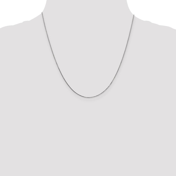 Gold 0.8mm Box Chain, 20" - Chain - Design Jewellers Edmonton