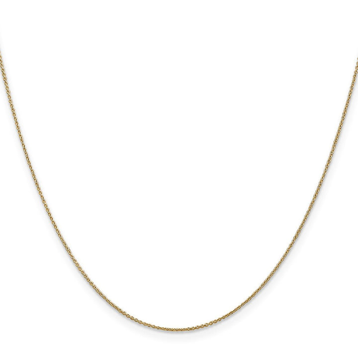 Gold 0.8mm Cable Chain, 20" - Chain - Design Jewellers Edmonton