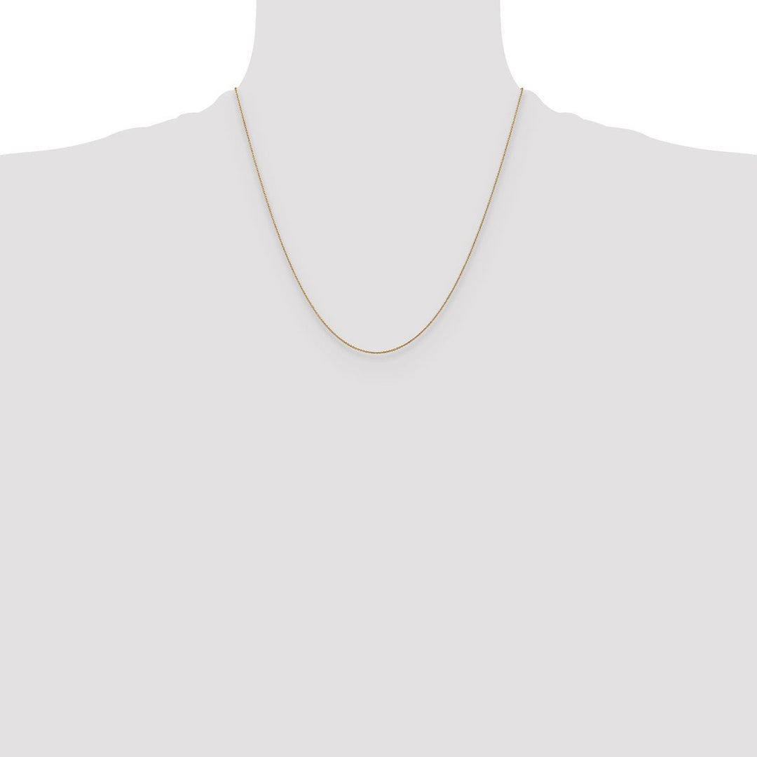 Gold 0.8mm Cable Chain, 20