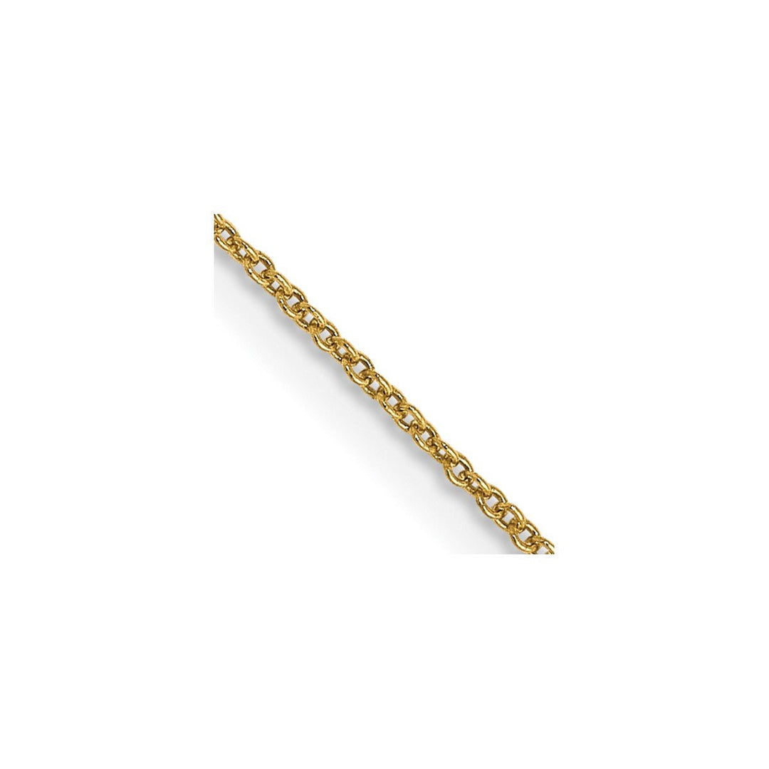 Gold 0.8mm Cable Chain, 22"