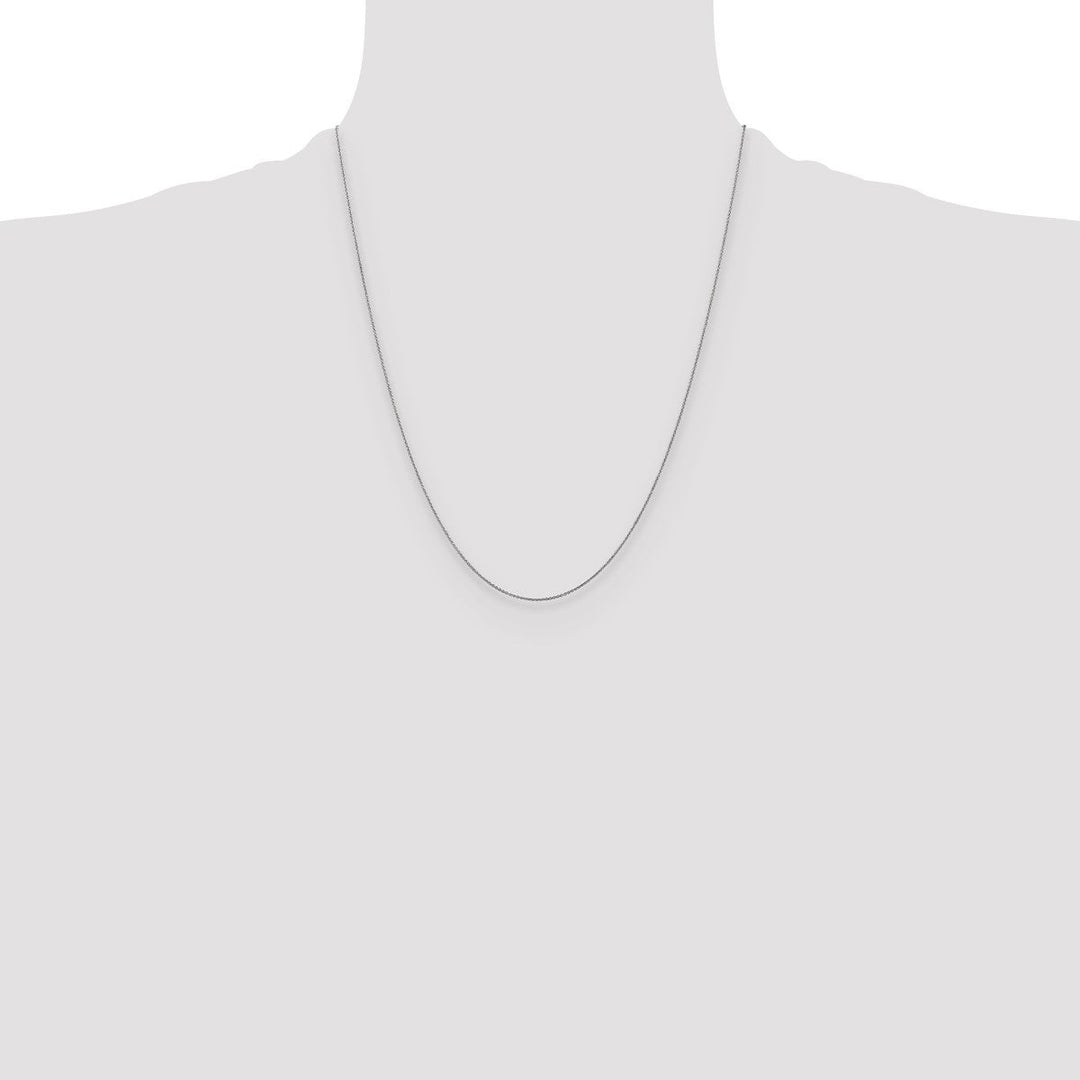 Gold 0.8mm Cable Chain, 22