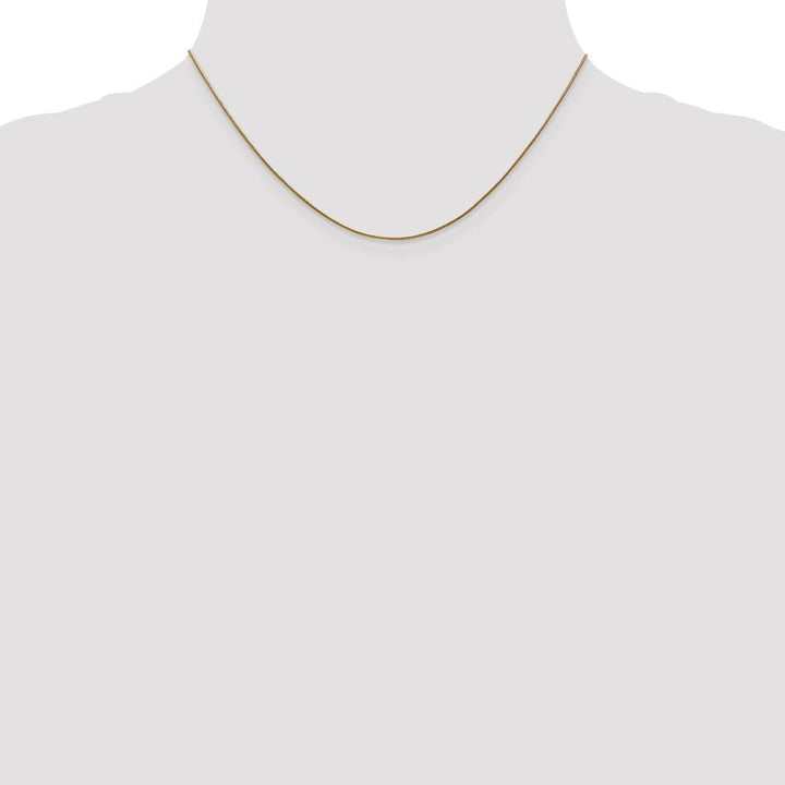 Gold 0.8mm Snake Chain, 16" - Chain - Design Jewellers Edmonton