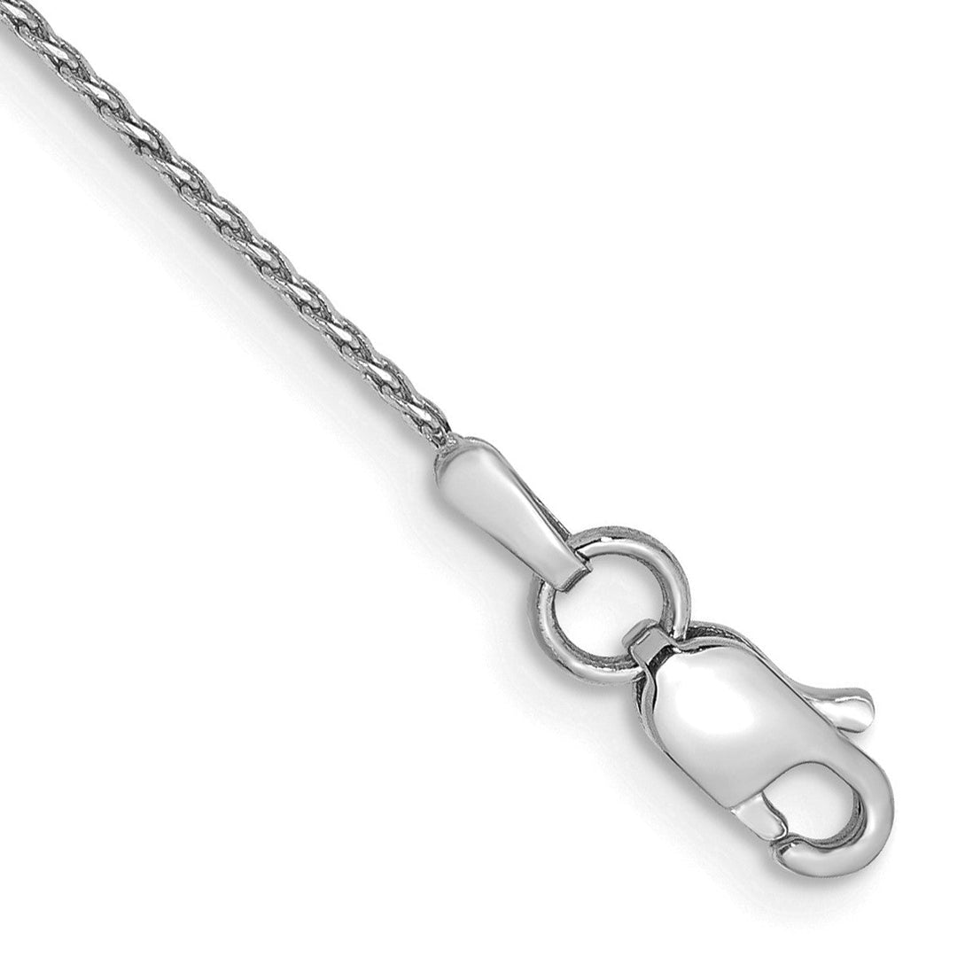 Gold 0.8mm Spiga (Wheat) Chain, 10"