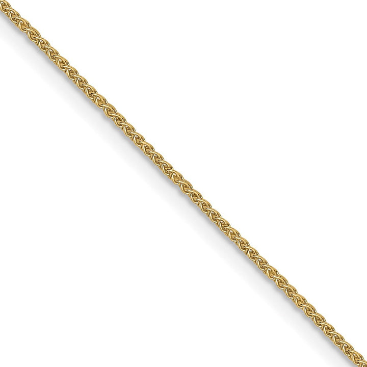 Gold 0.8mm Spiga (Wheat) Chain, 16" - Chain - Design Jewellers Edmonton