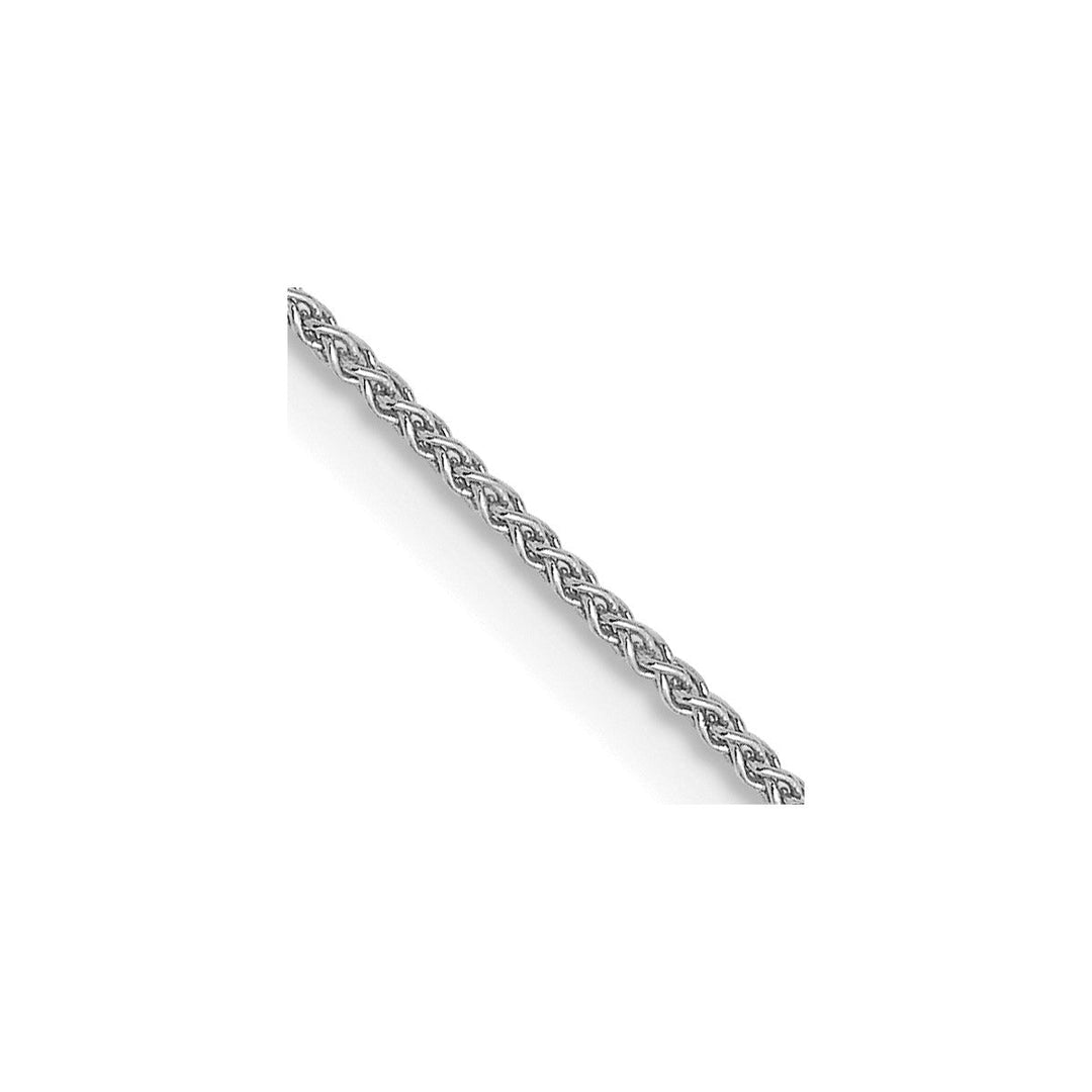 Gold 0.8mm Spiga (Wheat) Chain, 20"