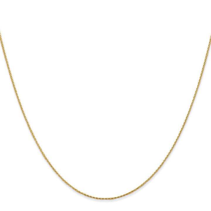 Gold 0.8mm Spiga (Wheat) Chain, 20" - Chain - Design Jewellers Edmonton