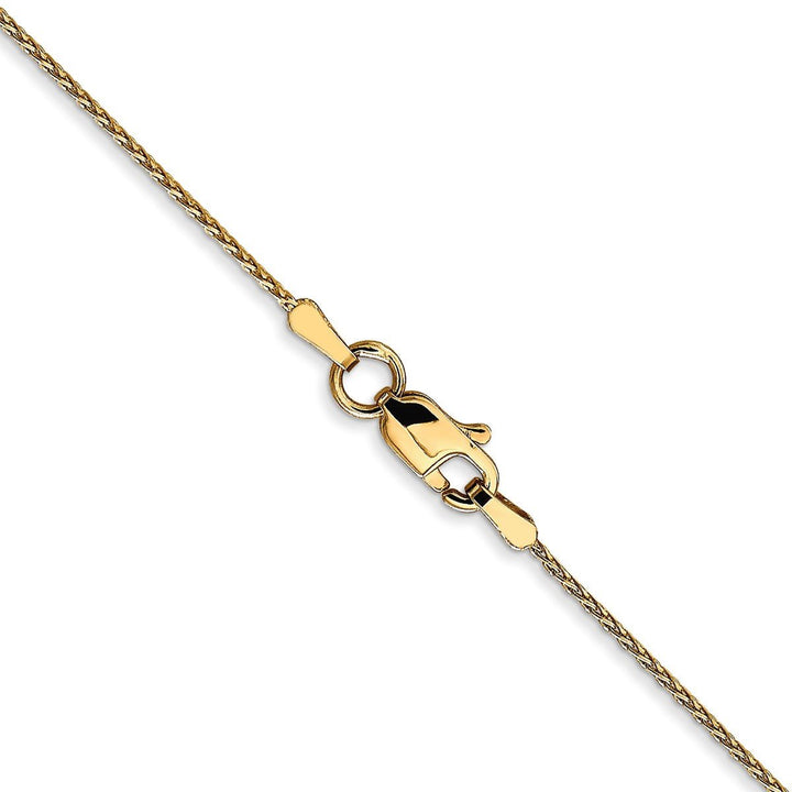 Gold 0.8mm Spiga (Wheat) Chain, 20" - Chain - Design Jewellers Edmonton