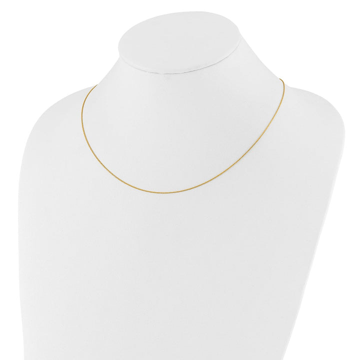 Gold 0.8mm Spiga (Wheat) Chain, 22" - Chain - Design Jewellers Edmonton