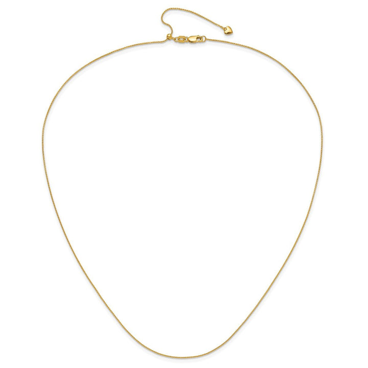 Gold 0.8mm Spiga (Wheat) Chain, 22" - Chain - Design Jewellers Edmonton