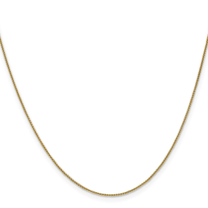 Gold 0.8mm Spiga (Wheat) Chain, 22" - Chain - Design Jewellers Edmonton