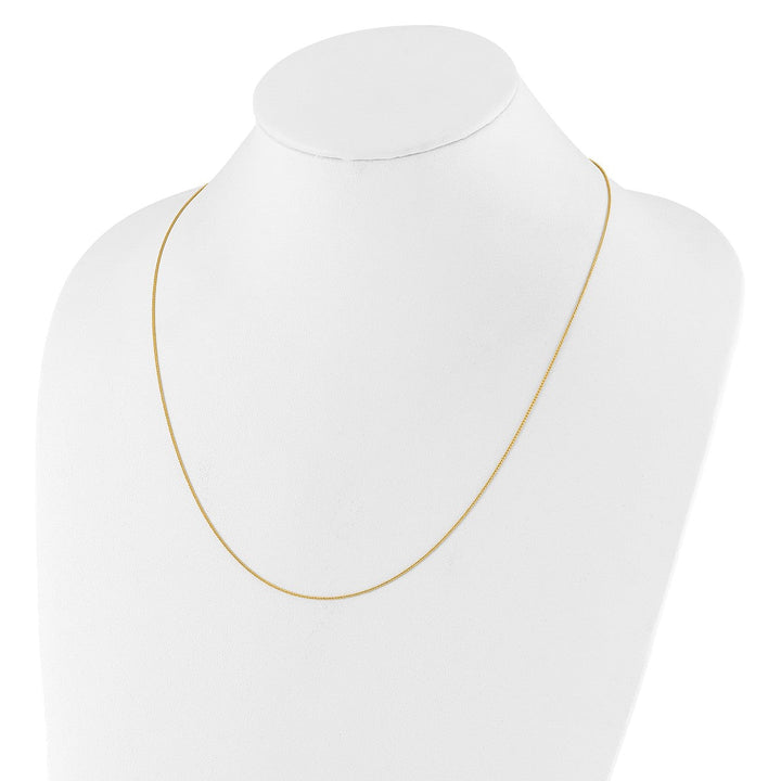Gold 0.8mm Spiga (Wheat) Chain, 22" - Chain - Design Jewellers Edmonton