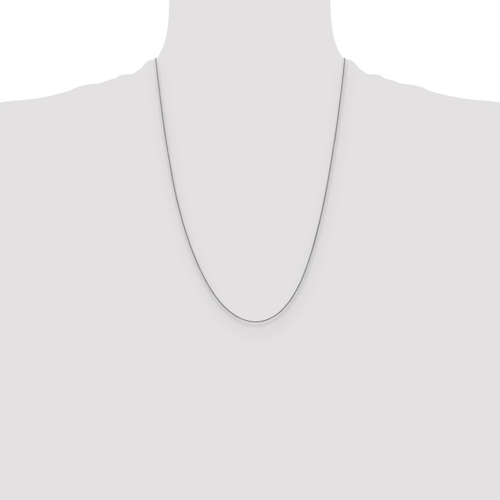 Gold 0.8mm Spiga (Wheat) Chain, 24" - Chain - Design Jewellers Edmonton