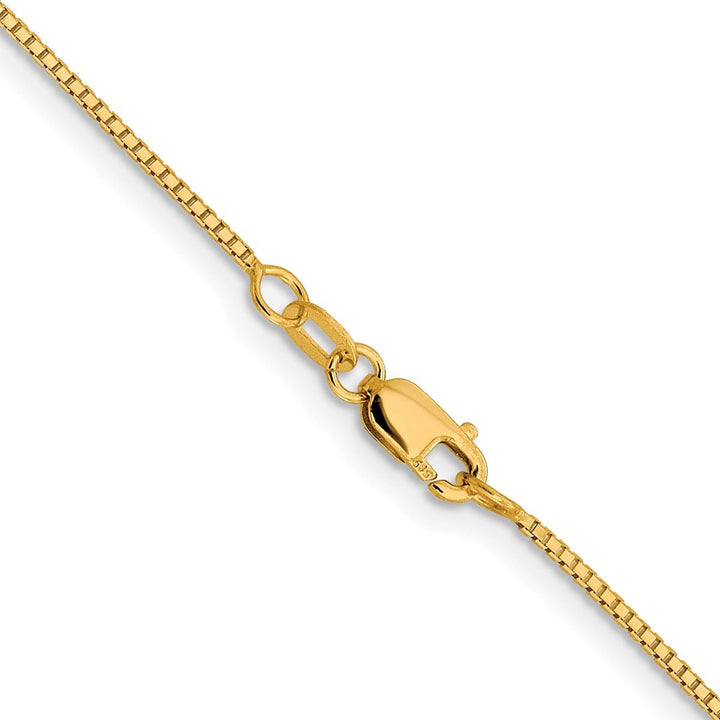 Gold 0.95mm Box Chain, 16" - Chain - Design Jewellers Edmonton