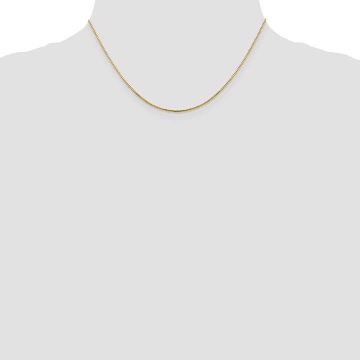 Gold 0.95mm Box Chain, 16" - Chain - Design Jewellers Edmonton