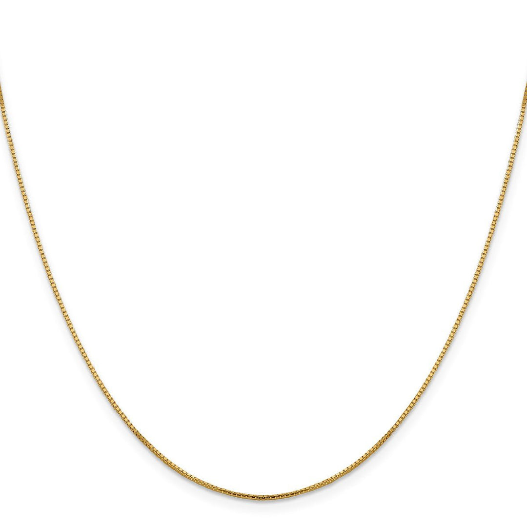 Gold 0.95mm Box Chain, 16