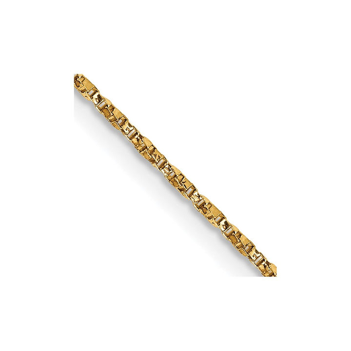 Gold 0.95mm Box Chain, 18" - Chain - Design Jewellers Edmonton