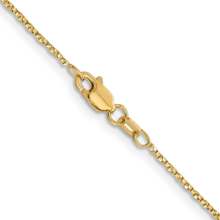 Gold 0.95mm Box Chain, 18" - Chain - Design Jewellers Edmonton