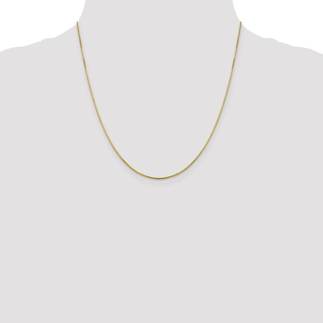 Gold 0.95mm Box Chain, 20