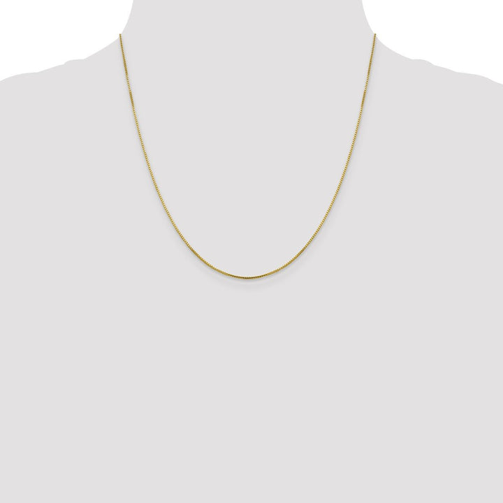 Gold 0.95mm Box Chain, 20" - Chain - Design Jewellers Edmonton