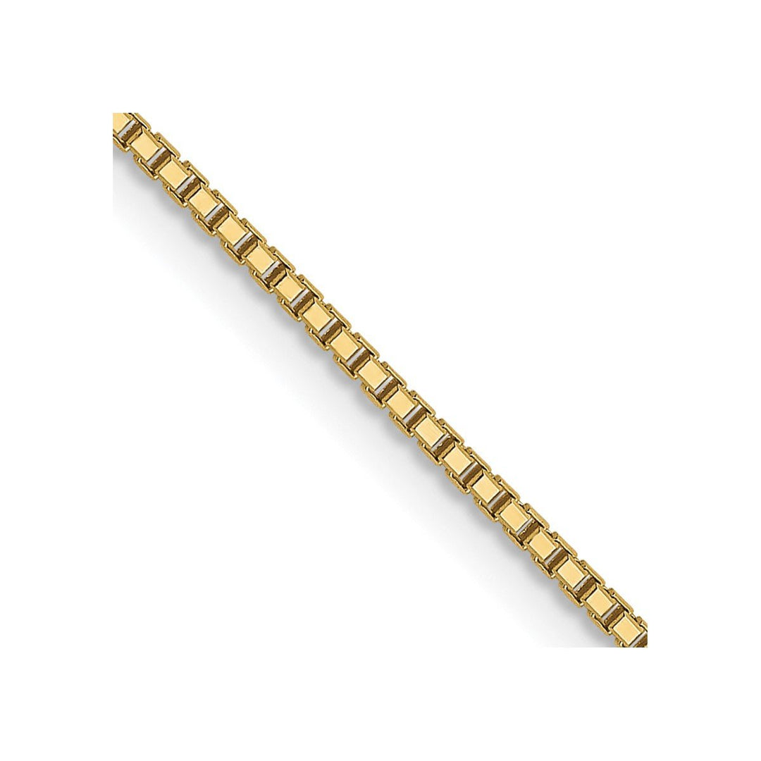 Gold 0.95mm Box Chain, 20"
