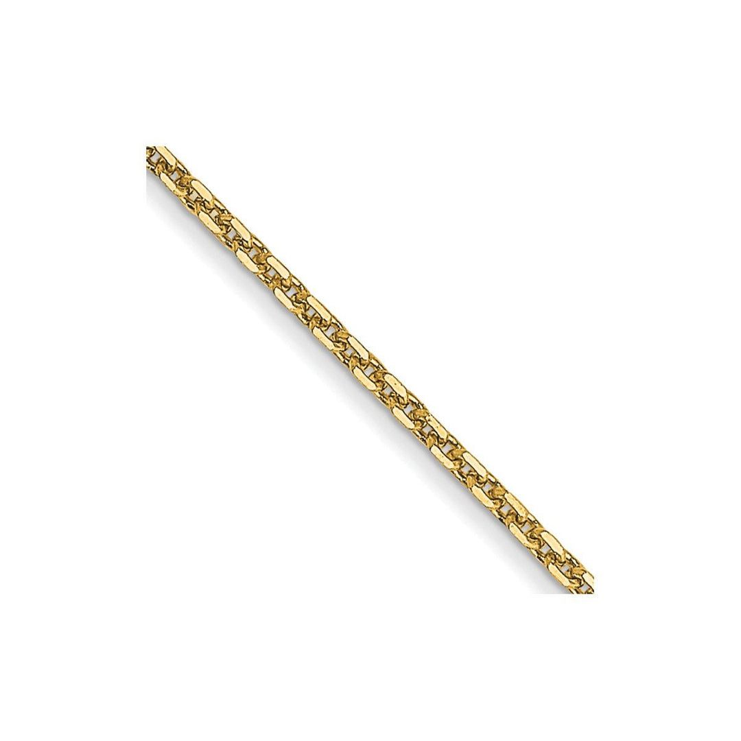 Gold 0.95mm Cable Chain, 16"