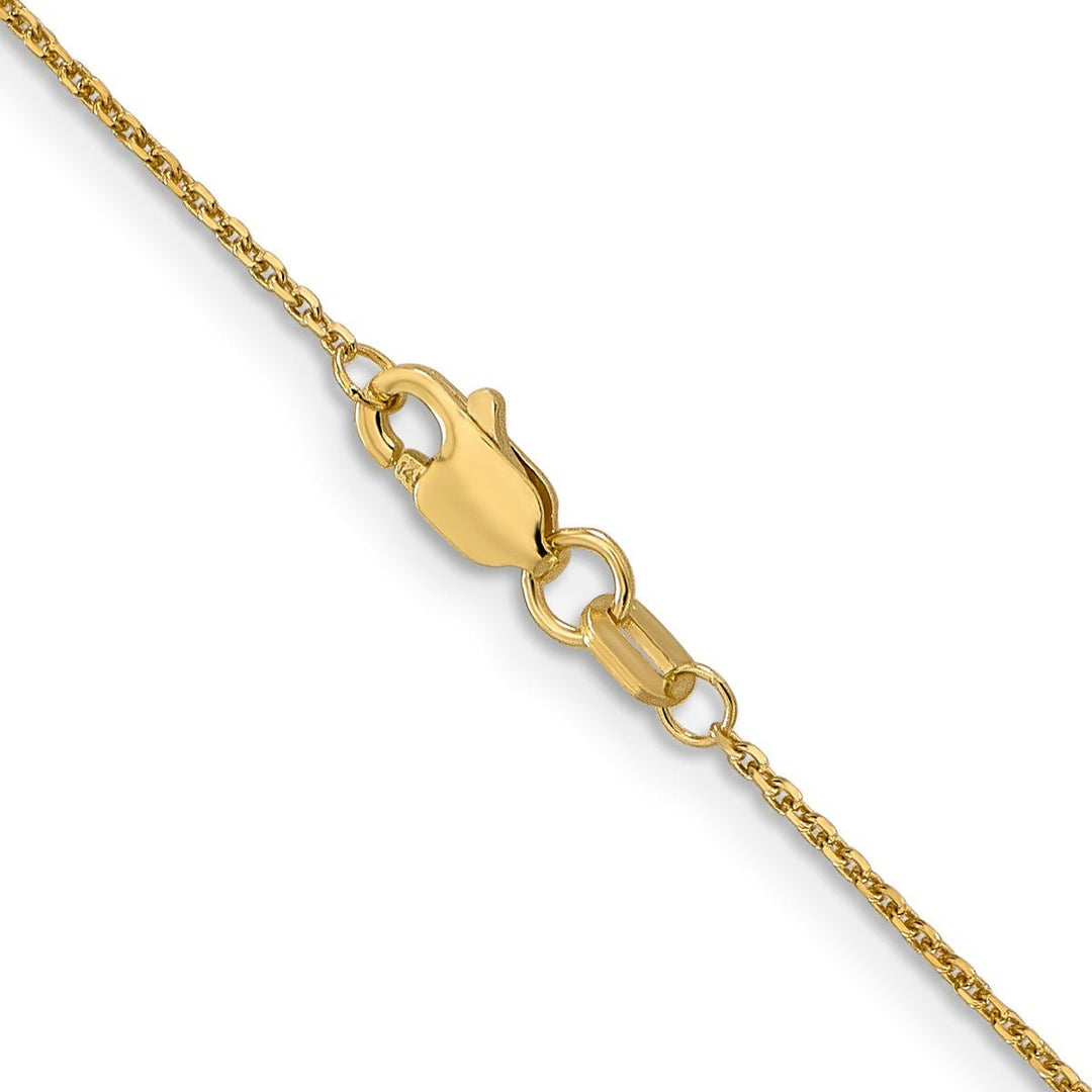 Gold 0.95mm Cable Chain, 16