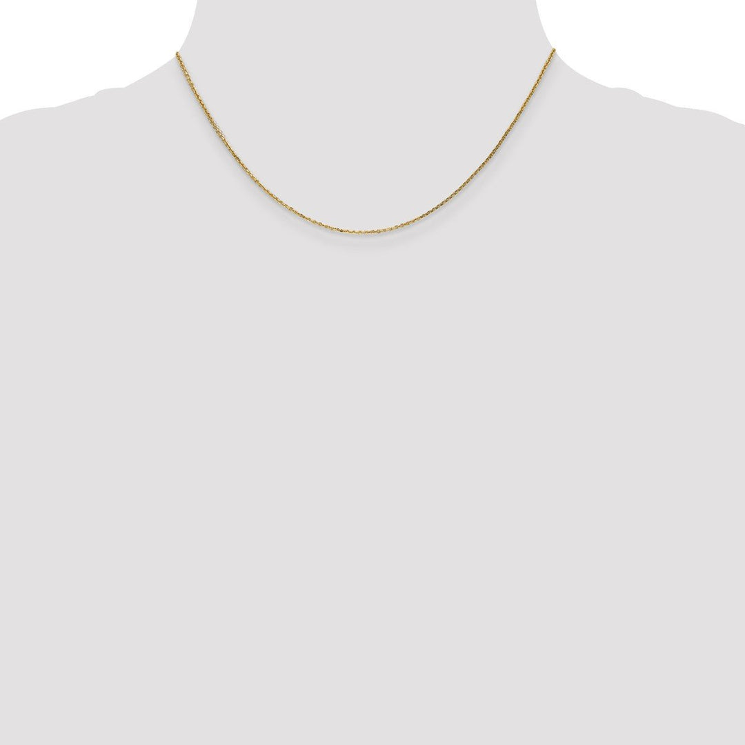 Gold 0.95mm Cable Chain, 16