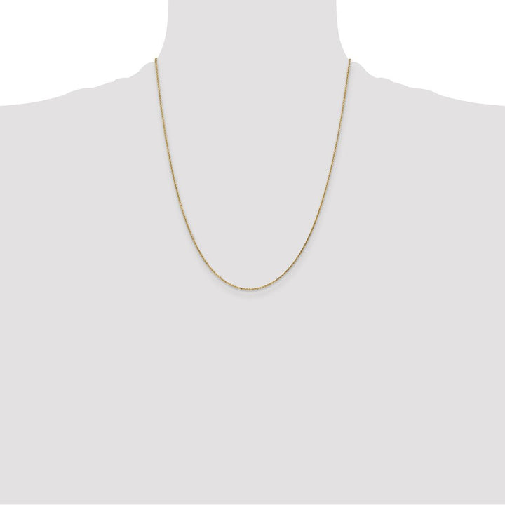 Gold 0.95mm Cable Chain, 22" - Chain - Design Jewellers Edmonton