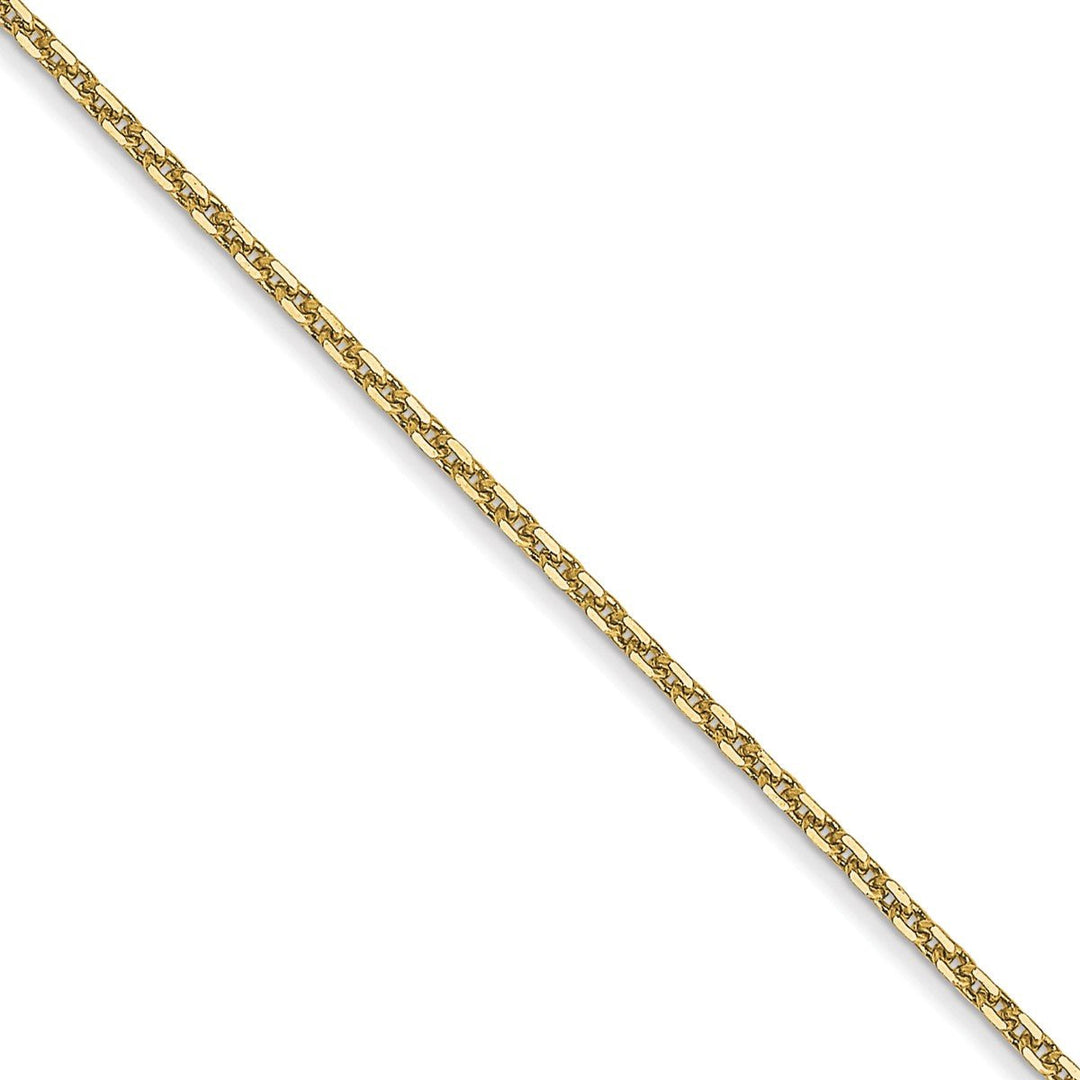 Gold 0.95mm Cable Chain, 22"
