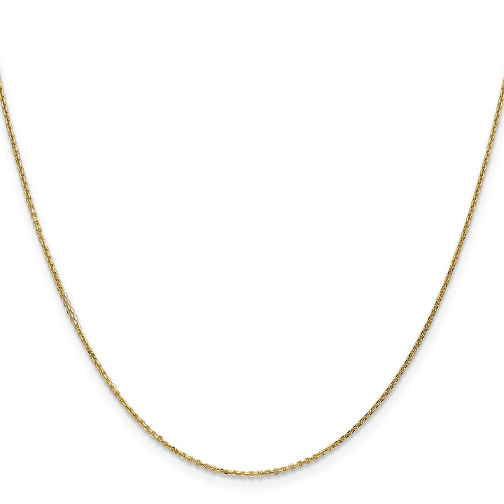 Gold 0.95mm Cable Chain, 22" - Chain - Design Jewellers Edmonton