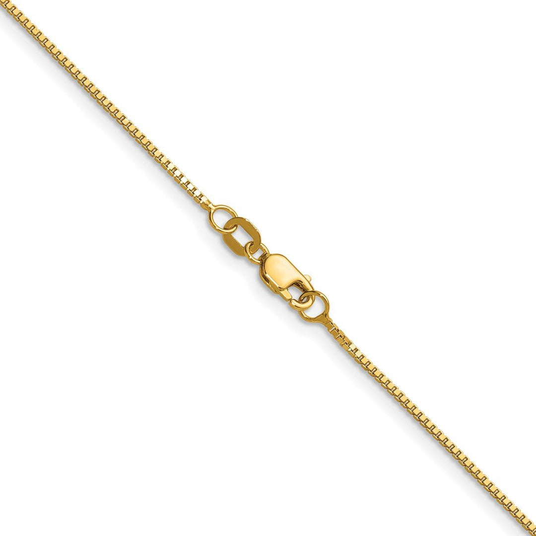 Gold 0.9mm Box Chain, 16