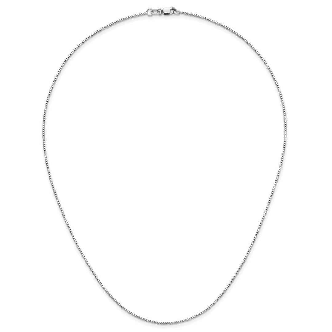 Gold 0.9mm Box Chain, 18