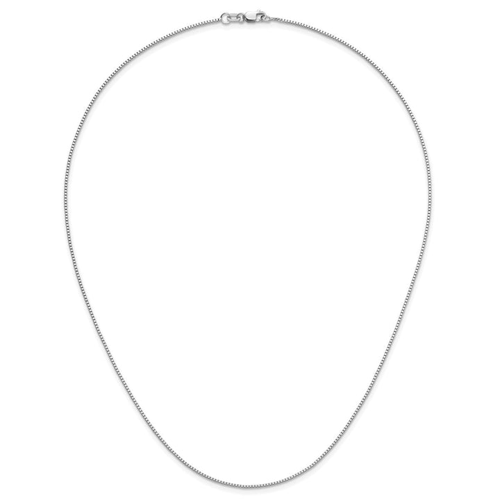 Gold 0.9mm Box Chain, 18" - Chain - Design Jewellers Edmonton