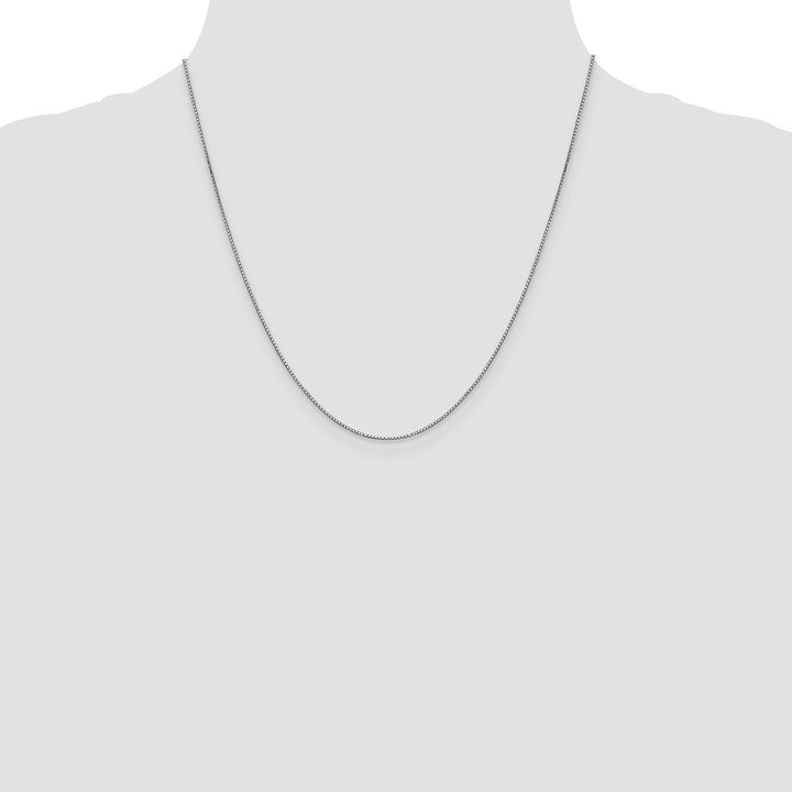Gold 0.9mm Box Chain, 20" - Chain - Design Jewellers Edmonton