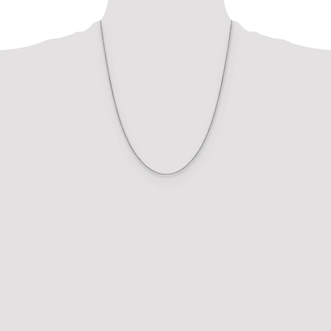 Gold 0.9mm Box Chain, 22