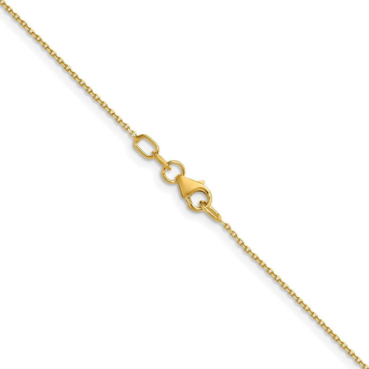 Gold 0.9mm Cable Chain, 16" - Chain - Design Jewellers Edmonton