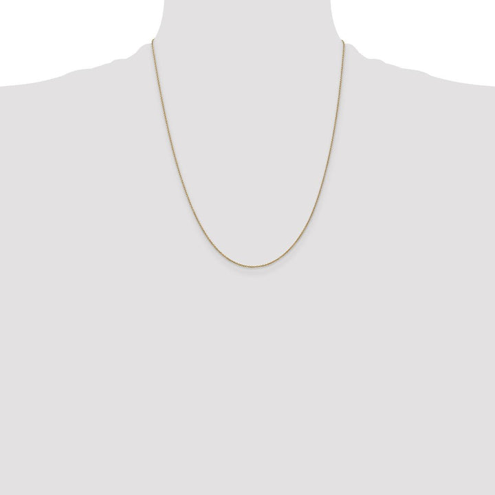 Gold 0.9mm Cable Chain, 22" - Chain - Design Jewellers Edmonton
