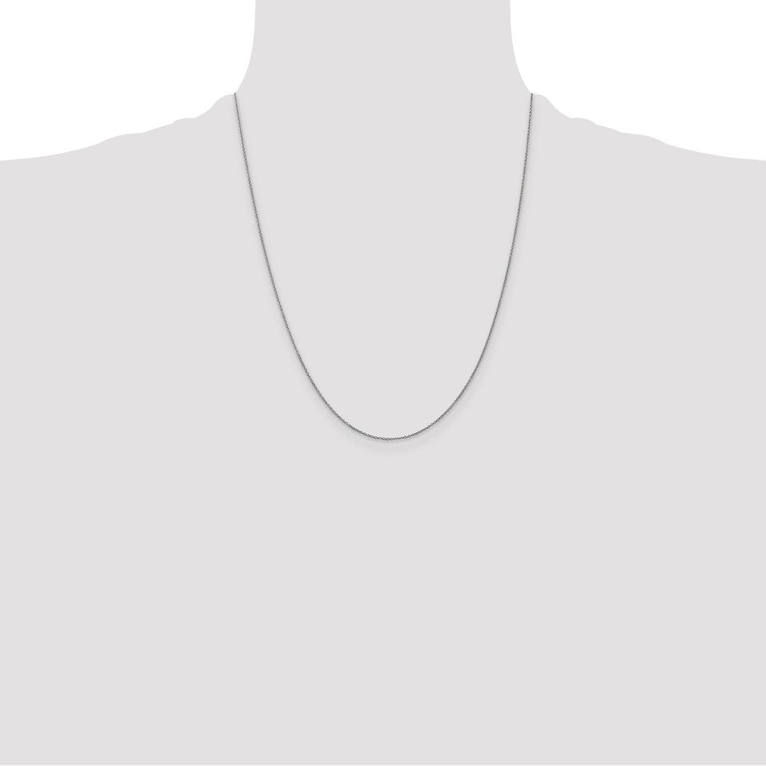 Gold 0.9mm Cable Chain, 22