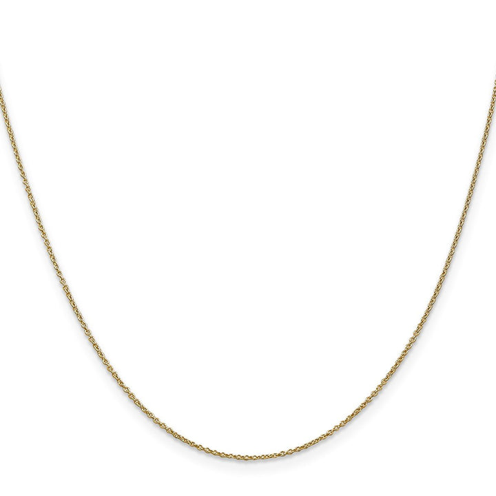 Gold 0.9mm Cable Chain, 22" - Chain - Design Jewellers Edmonton