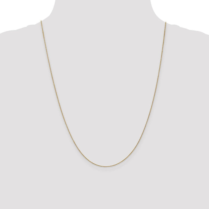 Gold 0.9mm Cable Chain, 24" - Chain - Design Jewellers Edmonton