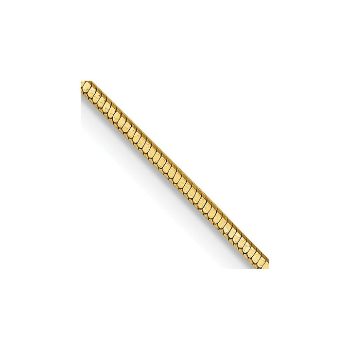 Gold 0.9mm Snake Chain, 1" - Chain - Design Jewellers Edmonton