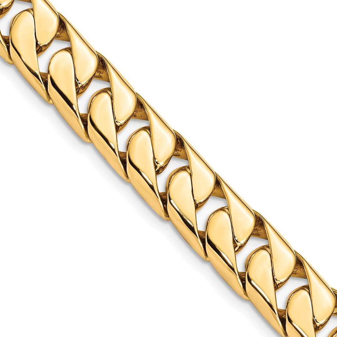 Gold 10.2mm Curb Chain, 20"