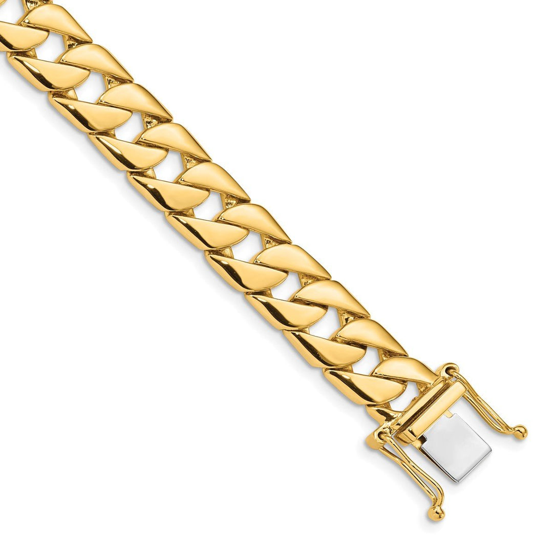 Gold 10.2mm Fancy Necklaces, 20"