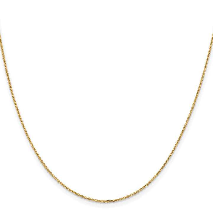 Gold 1.05mm Cable Chain, 18" - Chain - Design Jewellers Edmonton