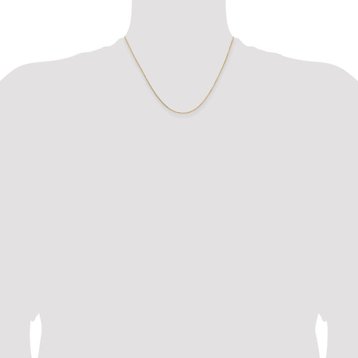 Gold 1.05mm Cable Chain, 18" - Chain - Design Jewellers Edmonton