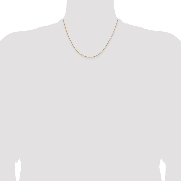 Gold 1.05mm Cable Chain, 18" - Chain - Design Jewellers Edmonton
